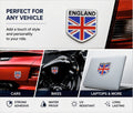 England Flag 3D Metal Sticker - STICKER_ENGLAND_FLAG