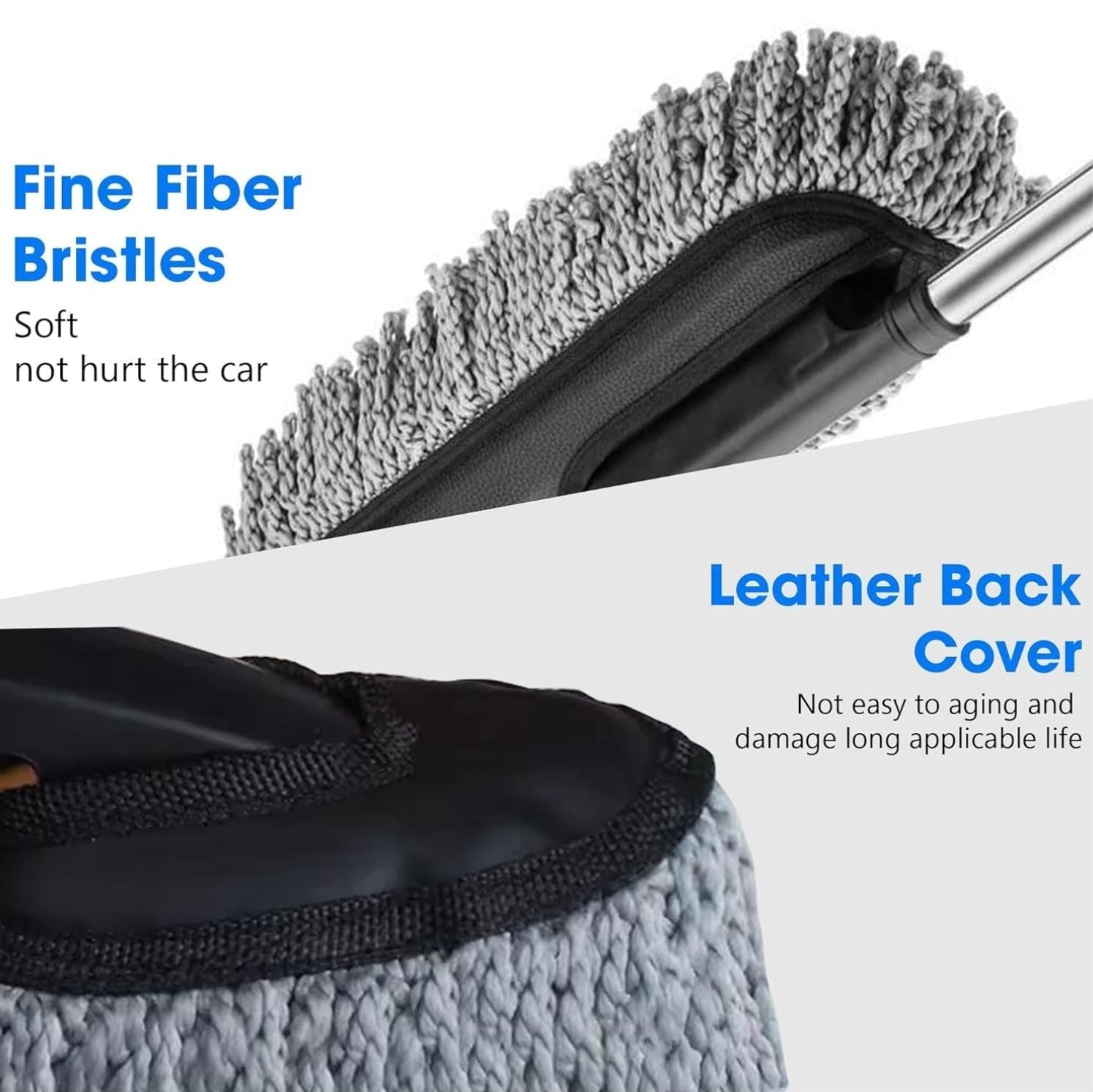 Extendable Microfiber Car Duster – For Interior & Exterior Detailing - V_DUSTER