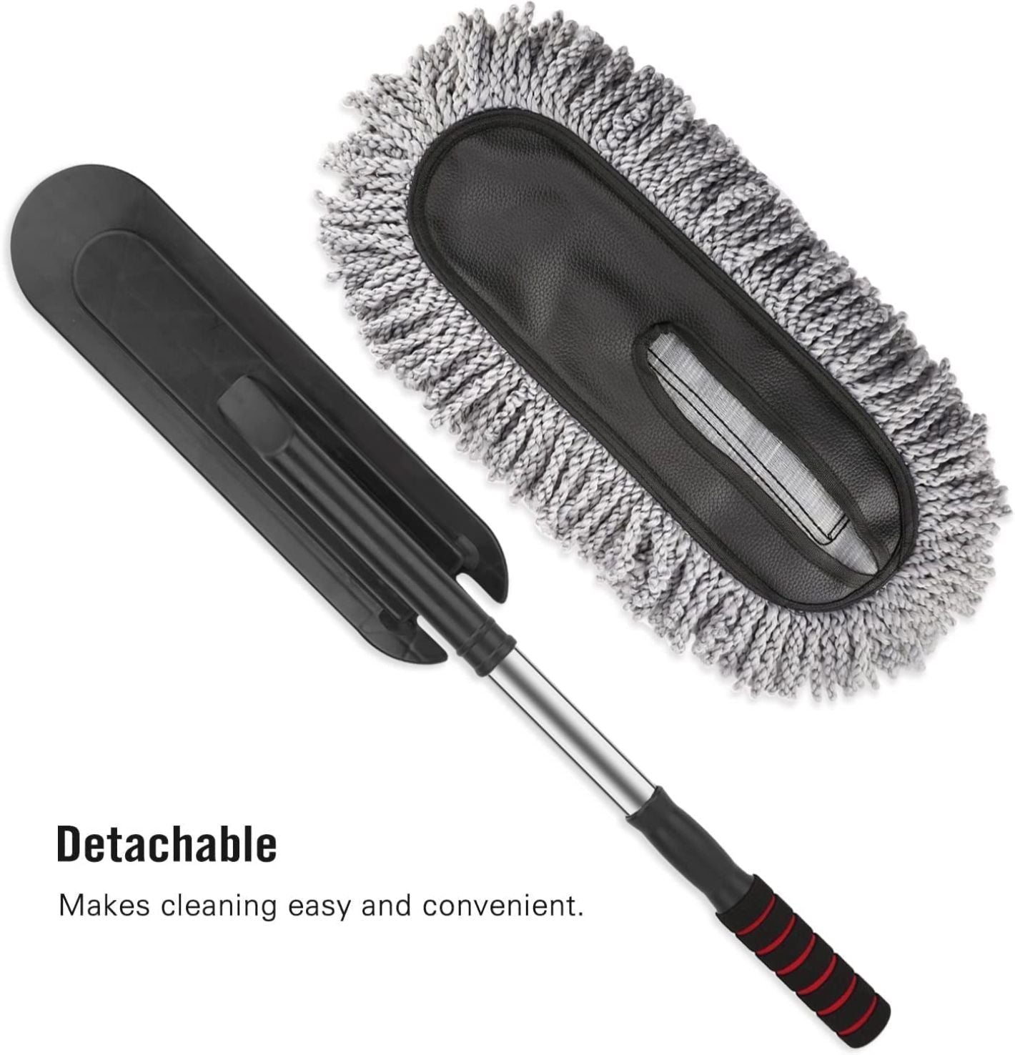 Extendable Microfiber Car Duster – For Interior & Exterior Detailing - V_DUSTER