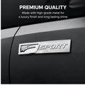 F Sport 3D Metal Sticker - STICKER_FSPORT