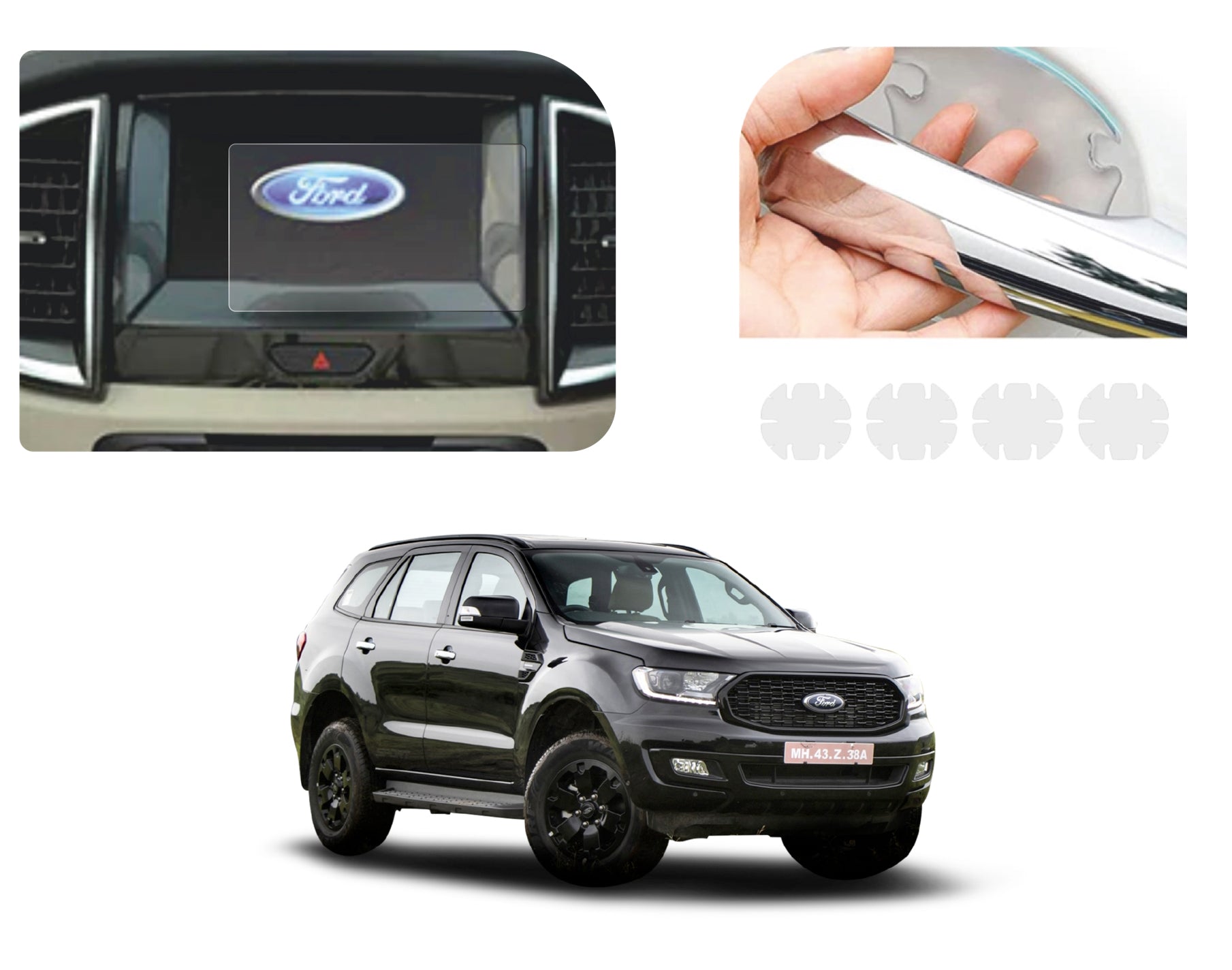 FORD Endeavour Accessories Touch Screen Guard -ENDEAVOUR-4