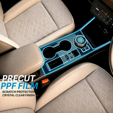 Tata Punch EV Gear Consol Interior Precut PPF FILM