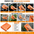 Glass Cleaner Microfiber Cloth Wipe For Car -SP_GLASS_CLOTH