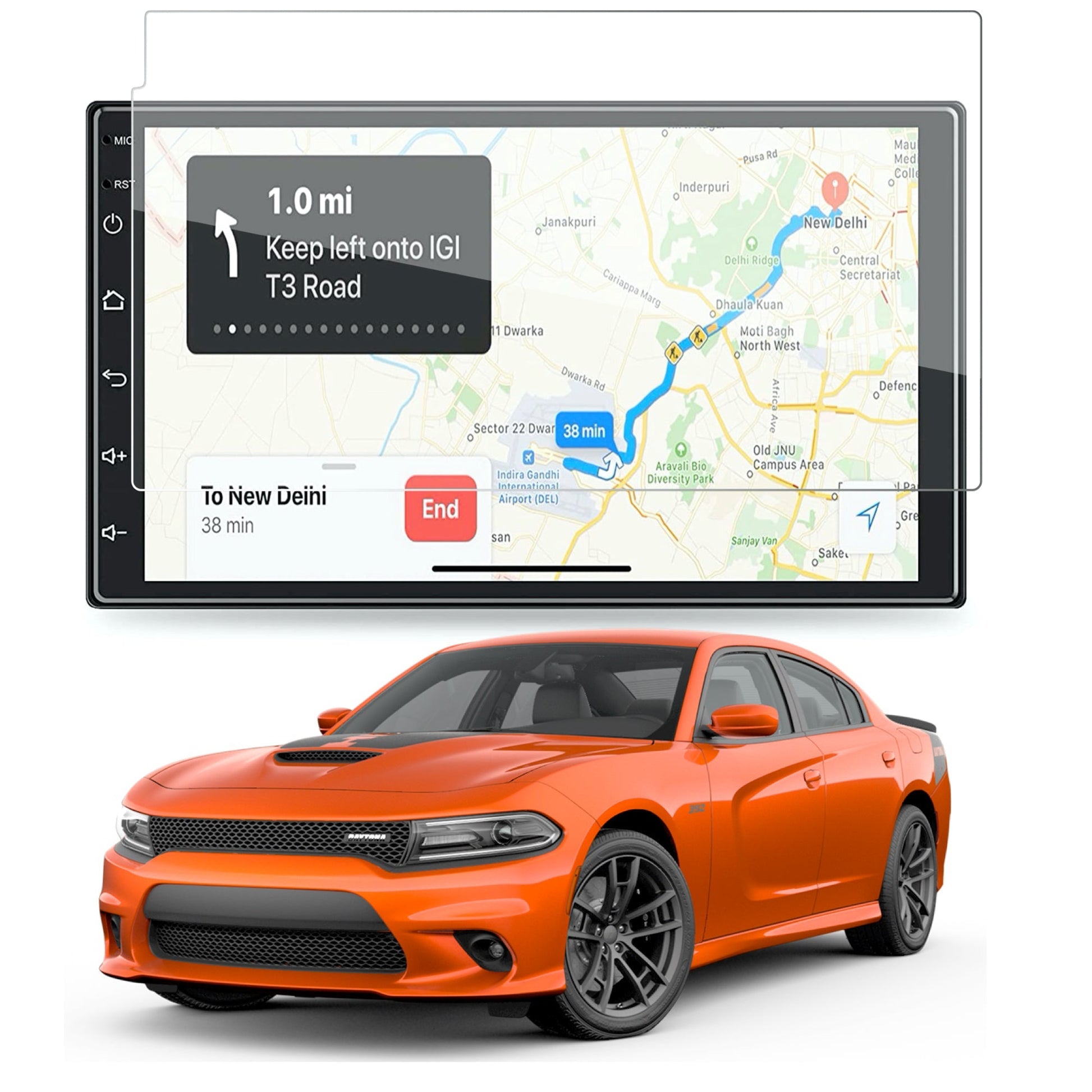 GoMechanic 7" Accessories Touch Screen Guard - GOMECHANIC
