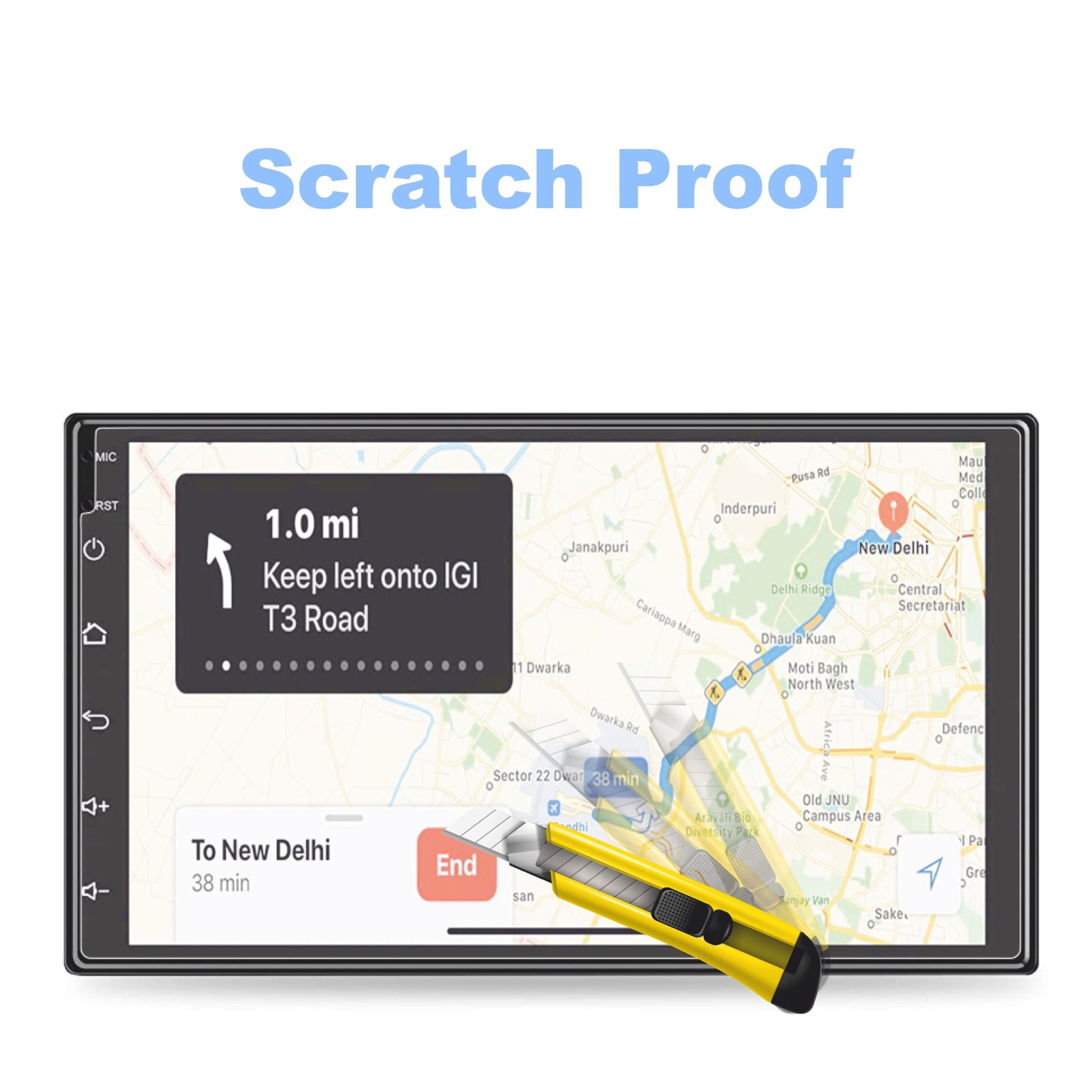 GoMechanic 7" Accessories Touch Screen Guard - GOMECHANIC