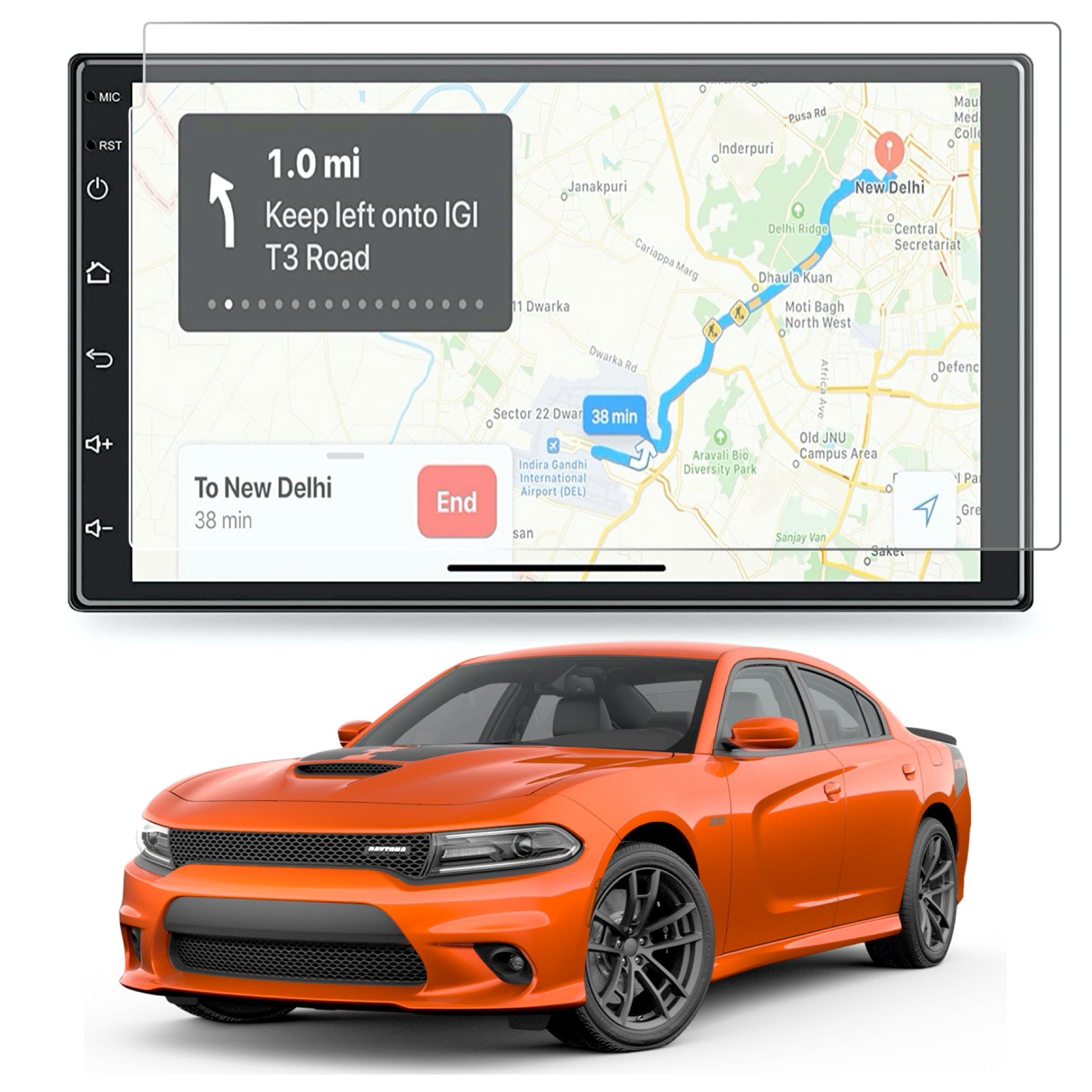GoMechanic 7" Accessories Touch Screen Guard - GOMECHANIC_MATTE