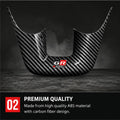 GR Sport Carbon Fiber Steering Wheel Badge For Toyota Fortuner [2025 - 2026] - STEERING_GR_SPORT