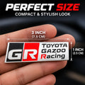 GR Toyota Gazoo Racing 3D Sticker -GR_GAZOO_STICKER