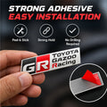 GR Toyota Gazoo Racing 3D Sticker -GR_GAZOO_STICKER