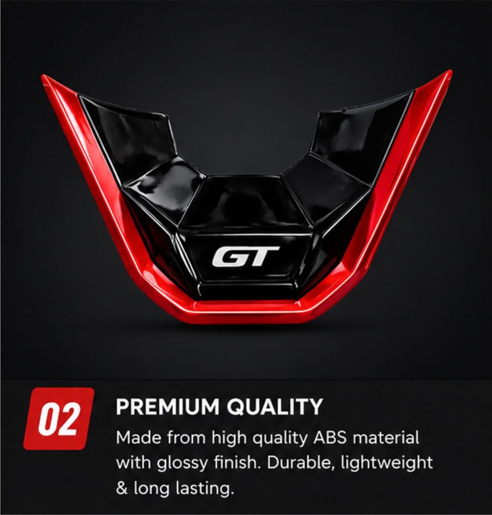 GT Steering Wheel Badge For Volkswagen Virtus and Taigun [2025 - 2026] - STEERING_GT