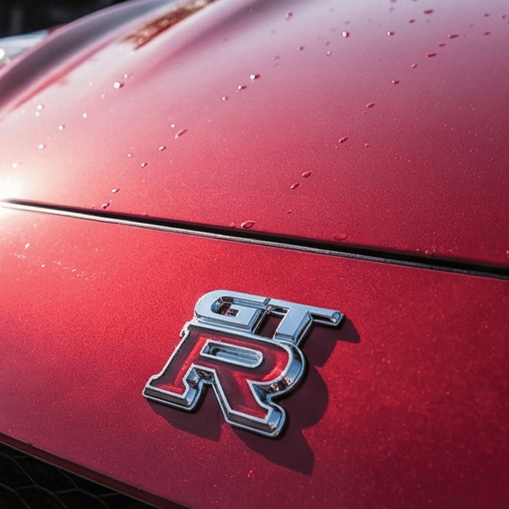 GTR 3D Metal Sticker - 6cm x 5cm - STICKER_GTR