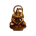 Hanuman Ji Lord Bajrangbali Maditation idol For Car Dashboard Accessories - BAJRANGBALI_GOLD-1