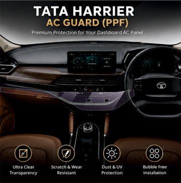 TATA Harrier Interior AC Panel Precut PPF Guard
