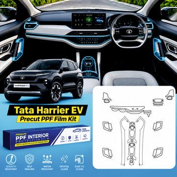 Tata Harrier EV Full Interior Precut PPF FILM KIT