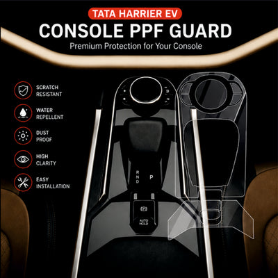 Tata Harrier EV Gear Panel Precut PPF Guard