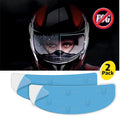 Helmet Visor Anti Fog Film For Motorcycle (2 Pack) - HELMET_VISOR
