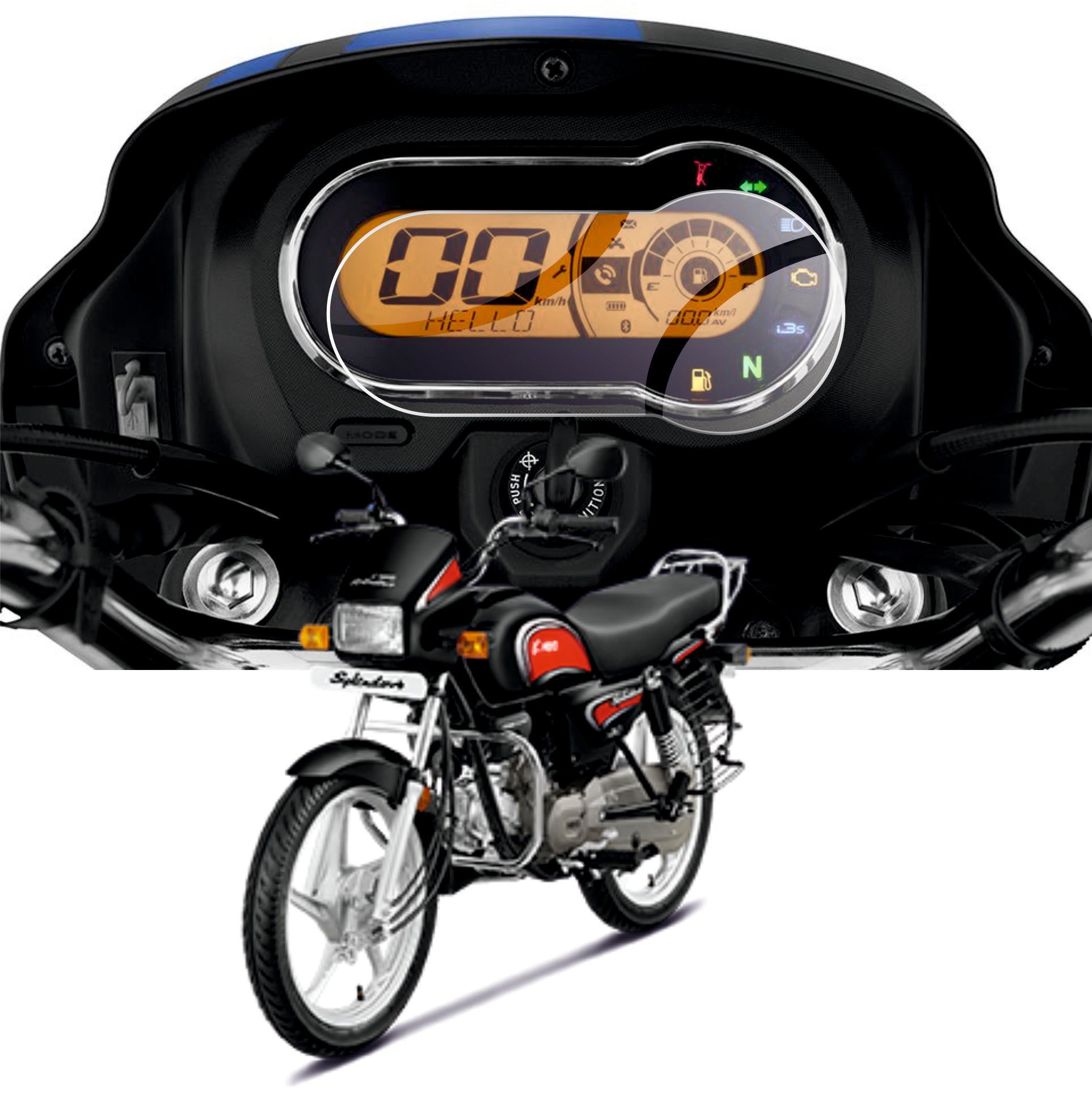 Engine Guard Super Splendor Accessories AUTOLEOPARD SUPER SPLENDOR