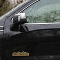 High Country 3D Metal Sticker - 12.5cm x 3.5cm - STICKER_HIGHCOUNTRY_GOLD