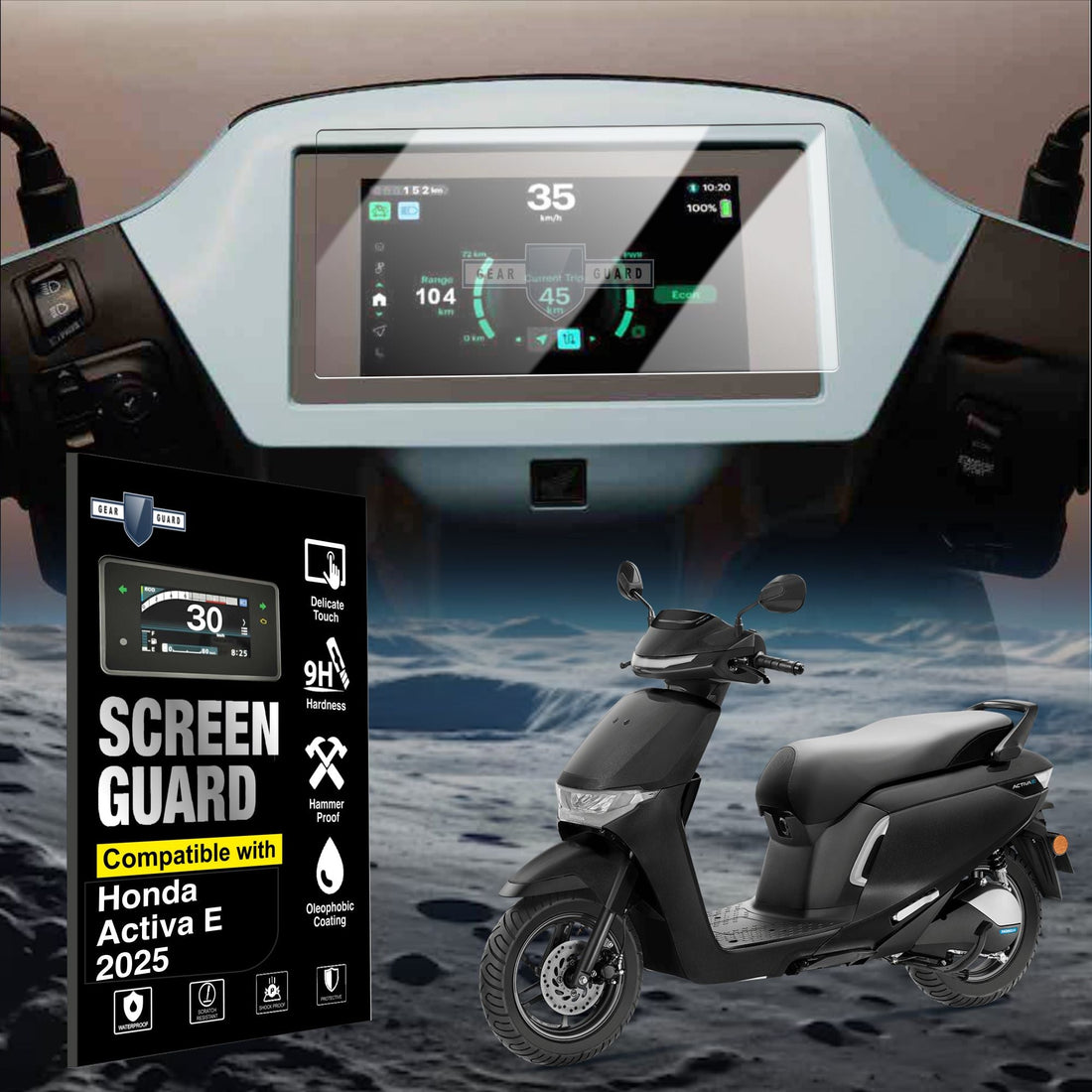 Honda Activa E (2025) Scooter Instrument Cluster Screen Guard - S7C_ACTIVAEV_2025