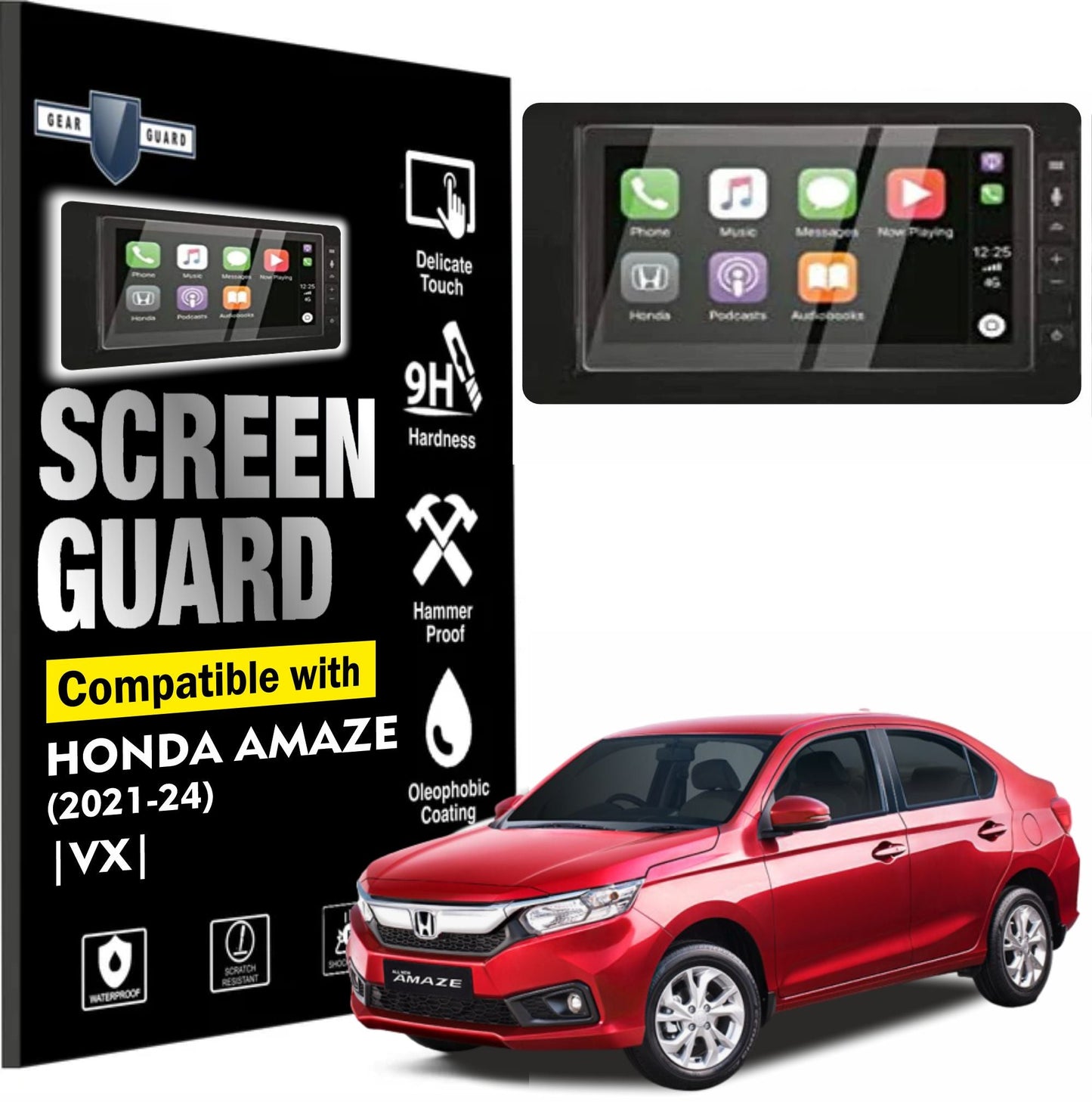 Honda Amaze Touch screen Guard [2021-2024]