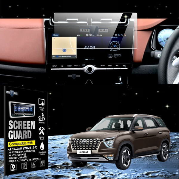 Hyundai Alcazar Touch Screen Guard [2021 - 2024] - M10C_ALCAZAR