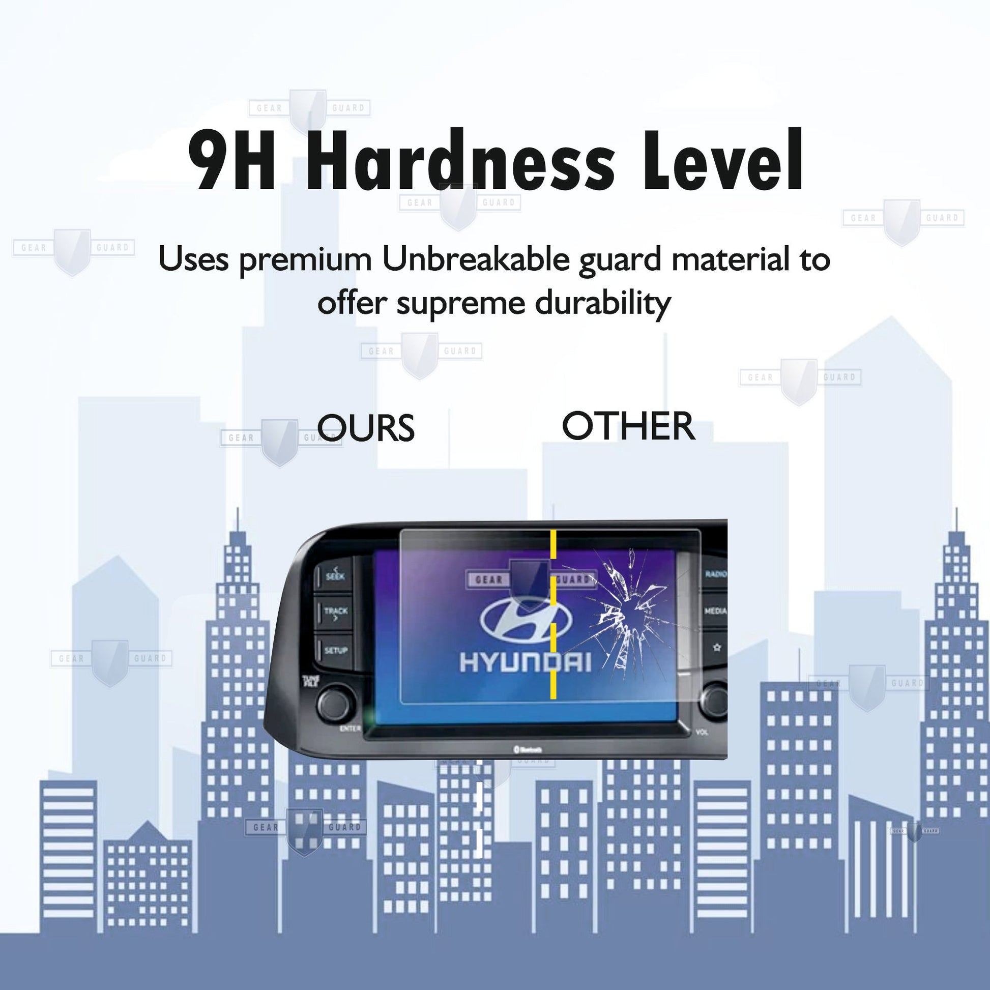 Hyundai Aura Touch Screen Guard [2020 - 2026] - S8C_AURA