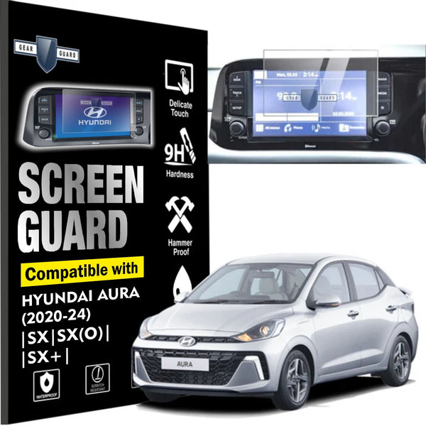 Hyundai Aura Touch Screen Guard [2020 - 2026] - S8C_AURA