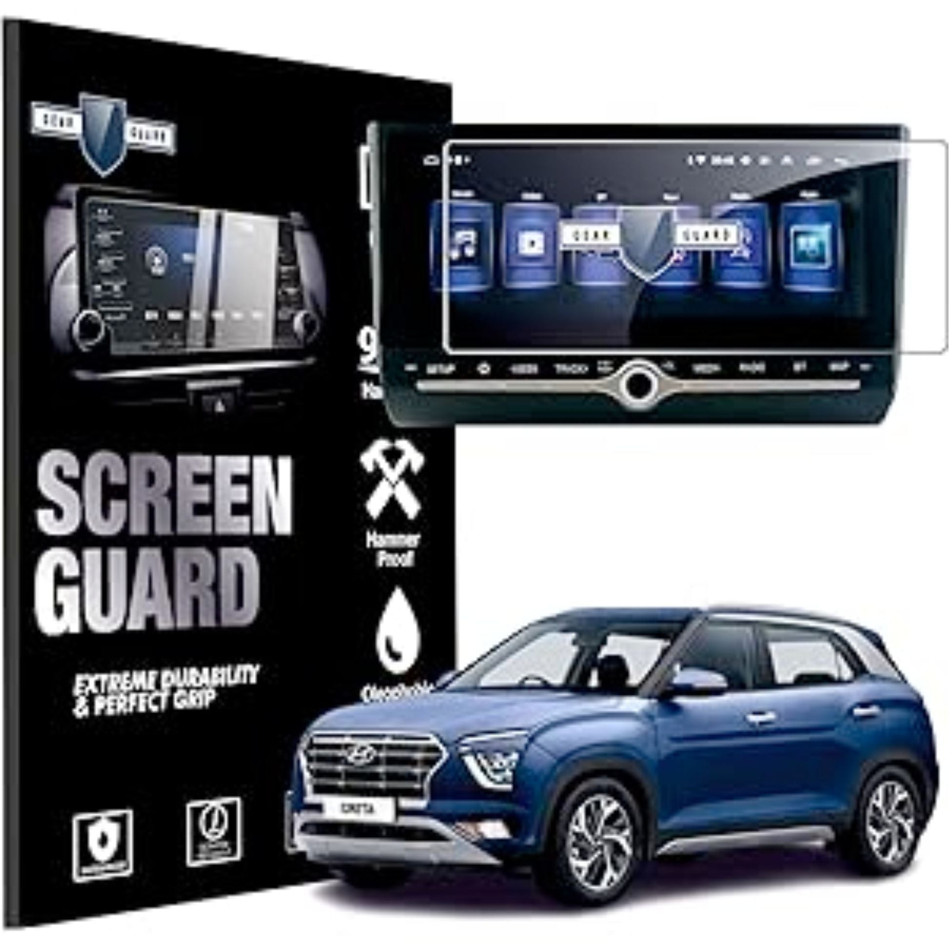 Hyundai Creta 2020-2021 Accessories Touch Screen Guard -CRETA_10