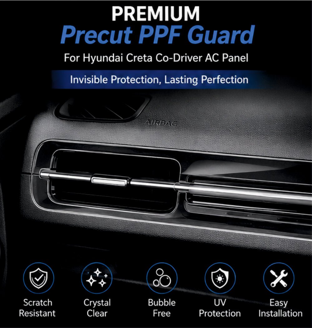 Hyundai Creta AC Vents Precut PPF Guard -SP_CRETA_AC_PPF
