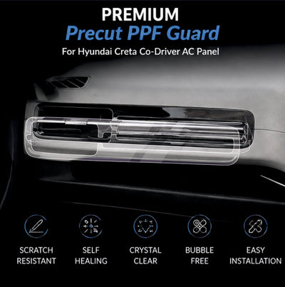 Hyundai Creta AC Vents Precut PPF Guard -SP_CRETA_AC_PPF