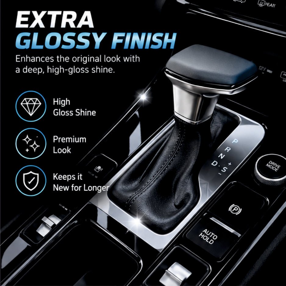Hyundai Creta Facelift Gear Panel Precut PPF FILM -CRETA_GEAR_PPF