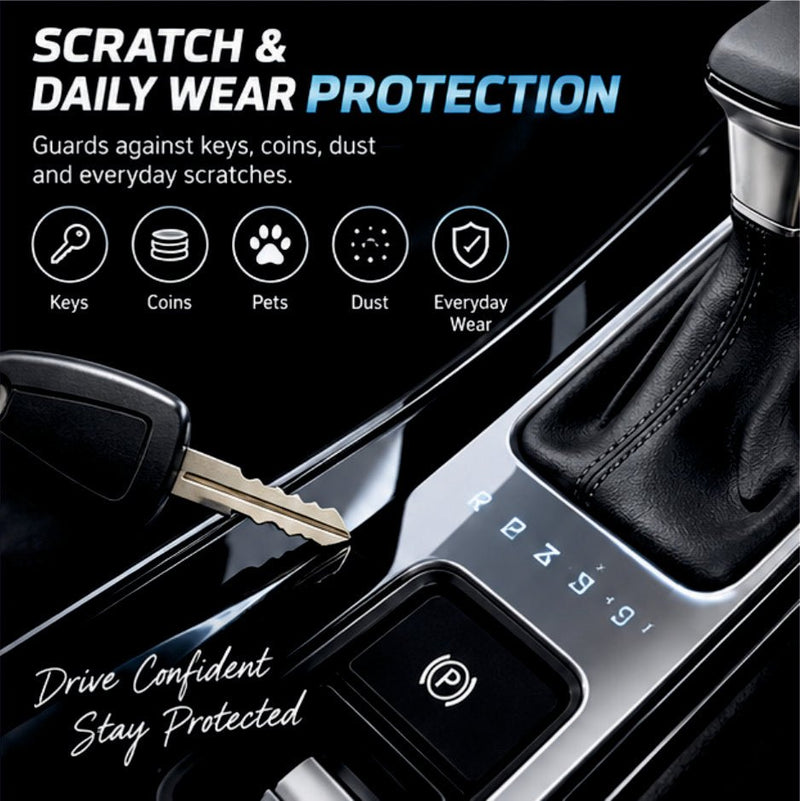 Hyundai Creta Facelift Gear Panel Precut PPF FILM -CRETA_GEAR_PPF