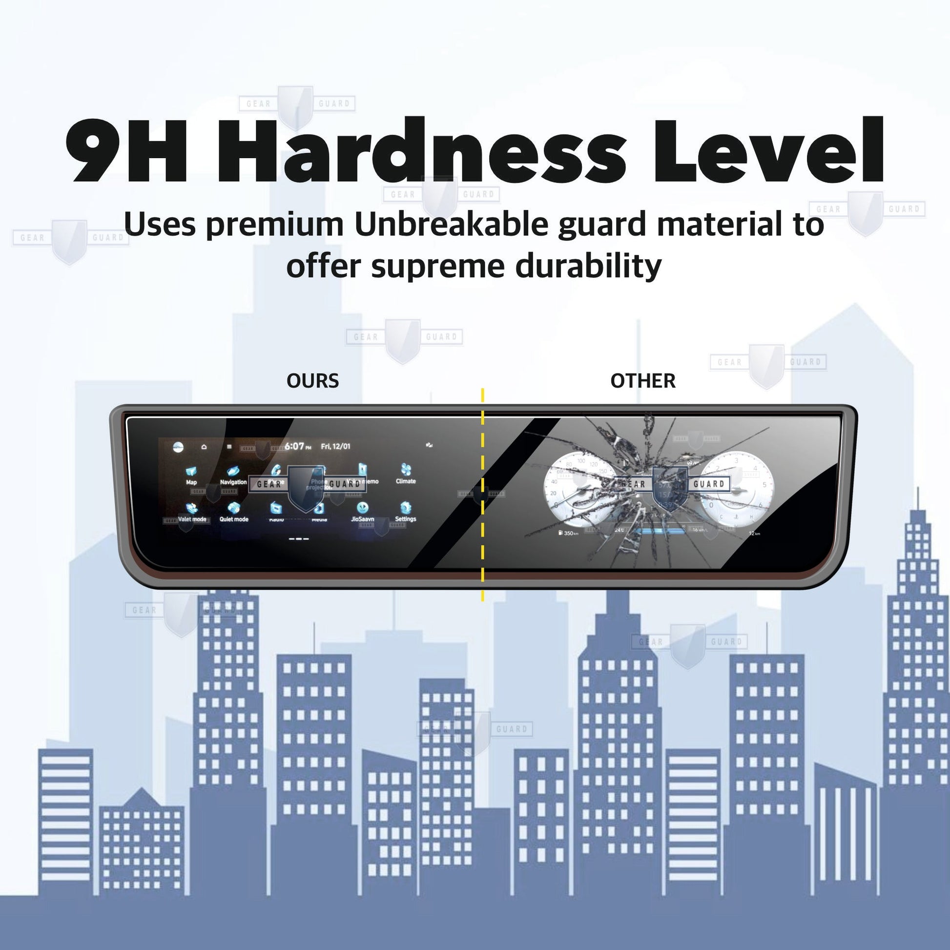 Hyundai Creta Facelift N - Line Touch Screen Guard [2024 - 2025] - M8C_CRETA_2024_NLINE