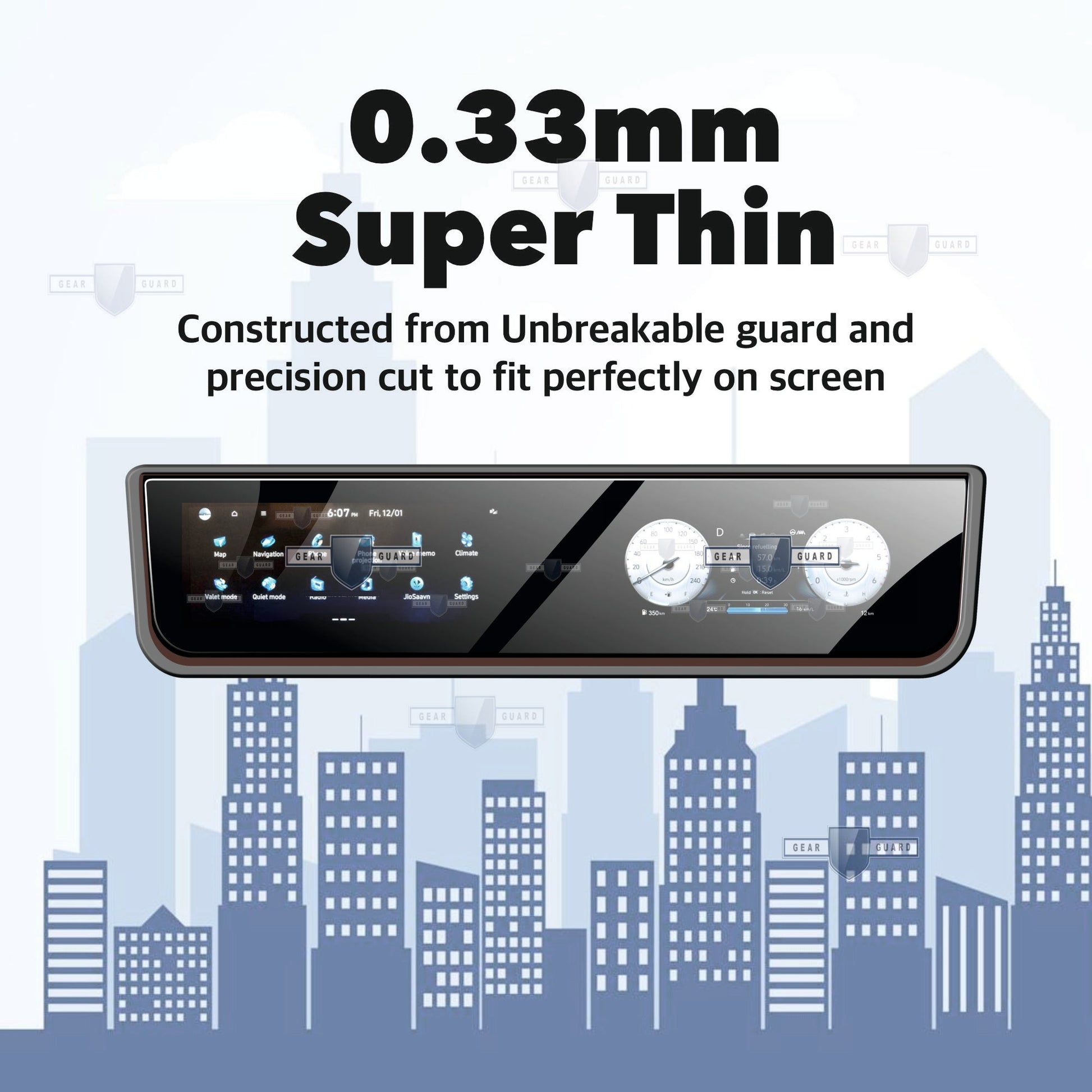 Hyundai Creta Facelift N - Line Touch Screen Guard [2024 - 2025] - M8C_CRETA_2024_NLINE