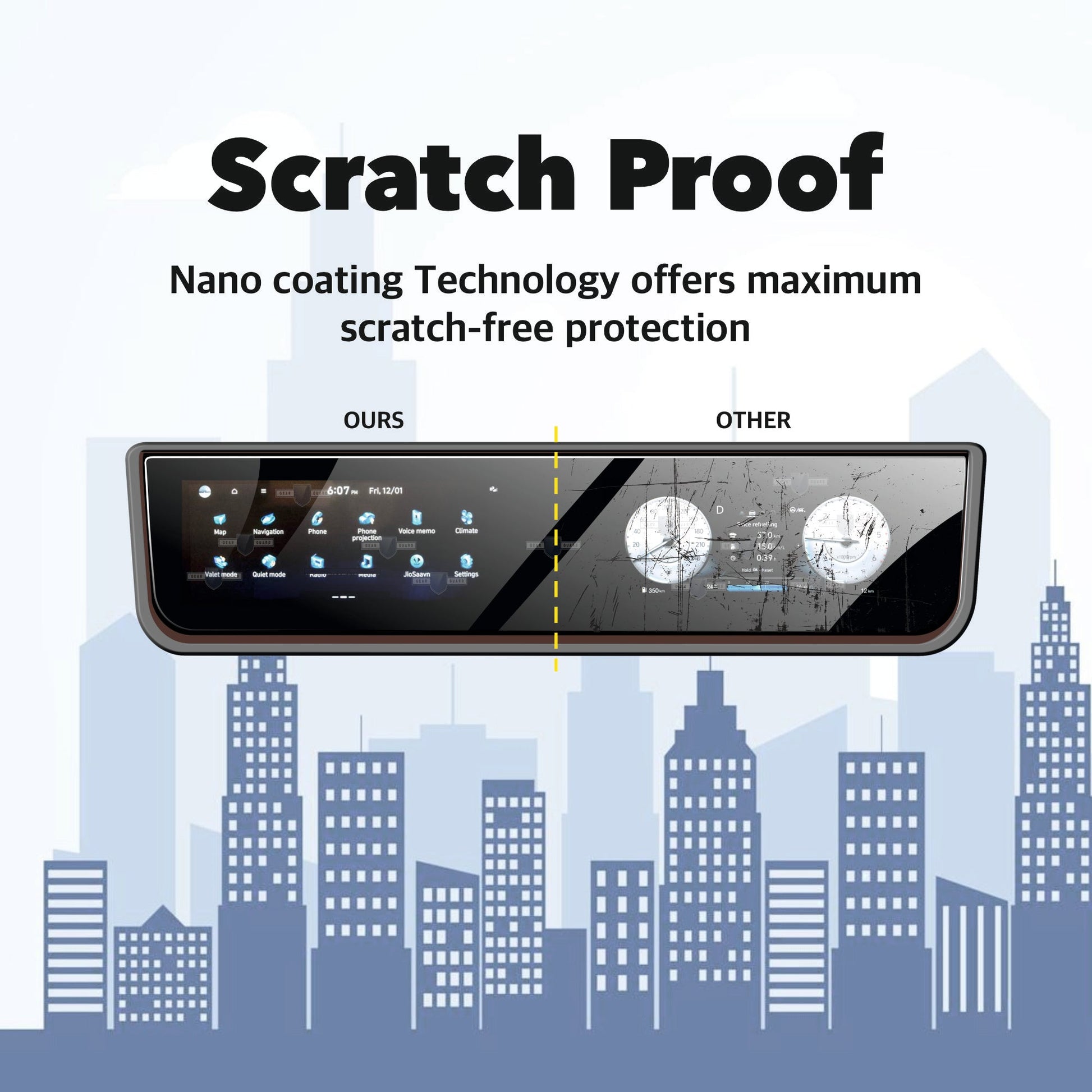 Hyundai Creta Facelift N - Line Touch Screen Guard [2024 - 2025] - M8C_CRETA_2024_NLINE