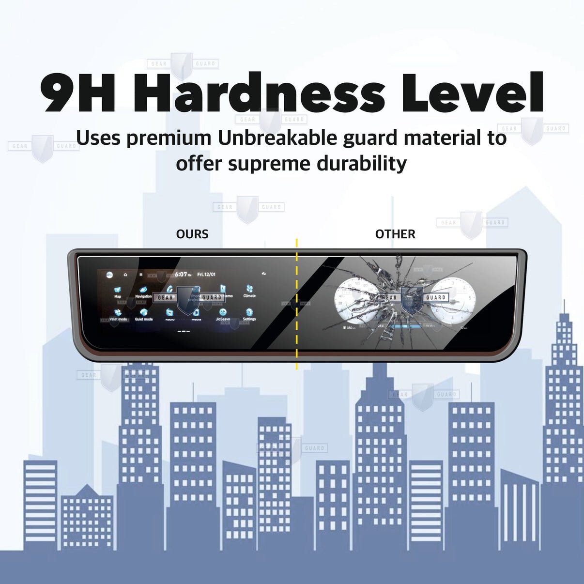 Hyundai Creta Facelift Speedometer (MID) Screen Guard [2024 - 2025] - M10C_CRETA_MID