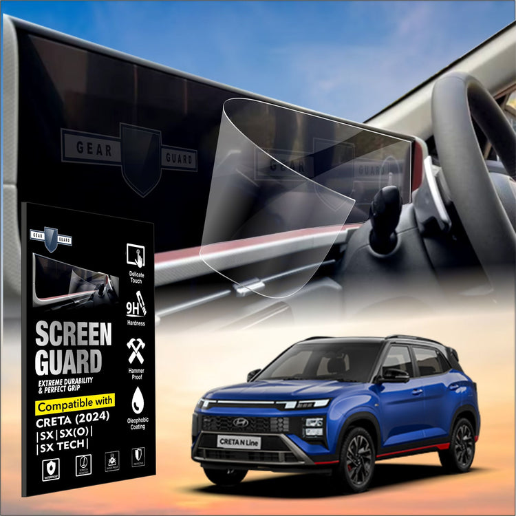 Hyundai Creta Facelift Touch Screen Guard [2024 - 2026] - CFC_CRETA_2024