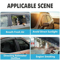 Hyundai Exter Door Visor | Rain Visor | Sun Visor [2023 - 2026] - DV_EXTER_23-26_BLK