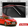 Hyundai i20 Door Visor | Rain Visor | Sun Visor [2023 - 2026] - DV_I20_23-26_CHL
