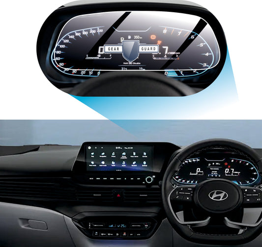 Hyundai i20 Facelift Accessories Instrument Cluster Screen guard 