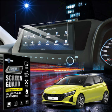 Hyundai i20 Facelift Touch Screen Guard [2023 - 2026] - M10C_I20_F