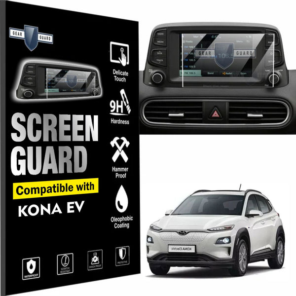 Hyundai Kona EV Infotainment System Touch Screen Guard - KONA_EV_C