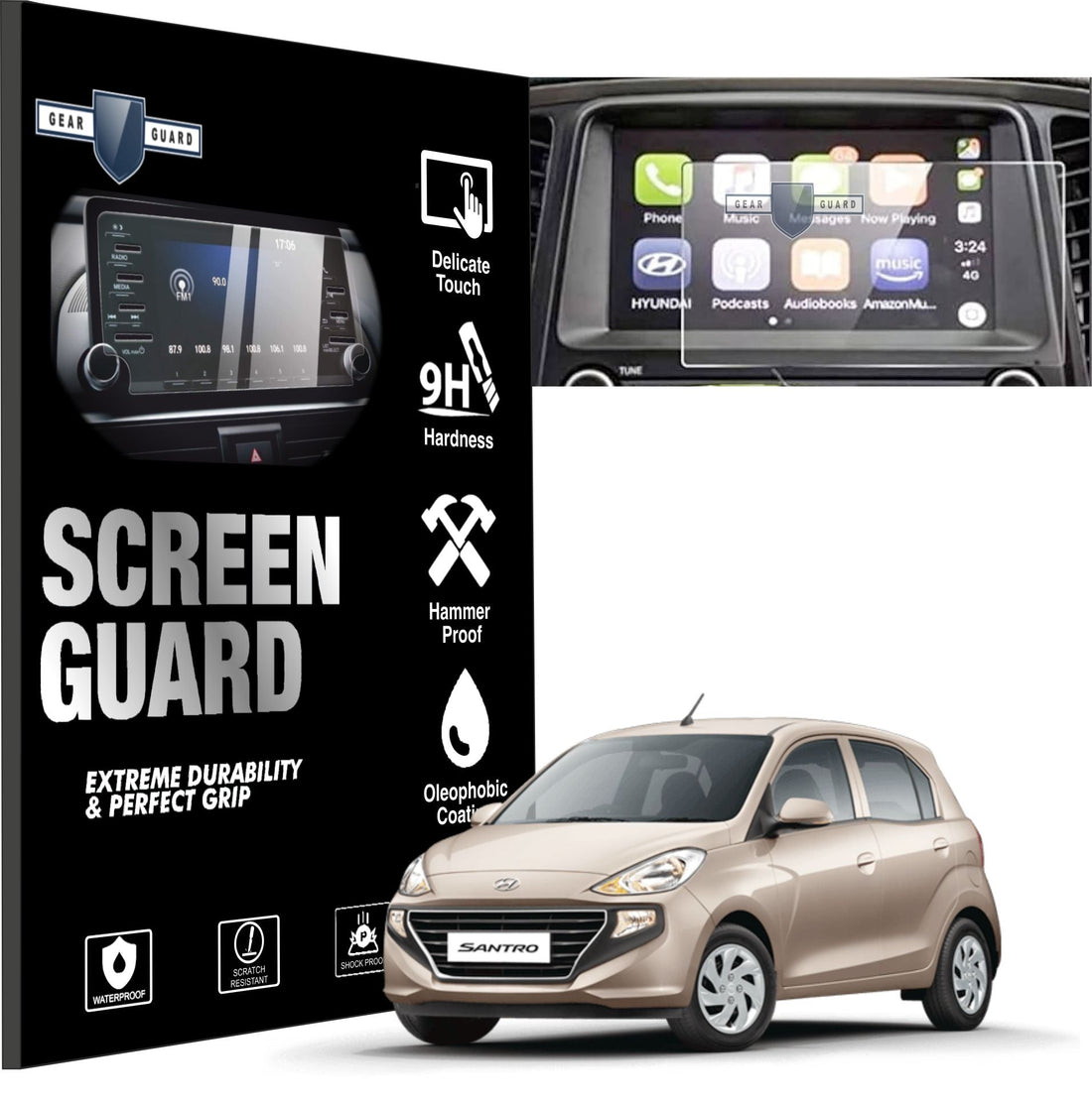 Hyundai Santro Accessories Touch Screen Guard -SANTRO