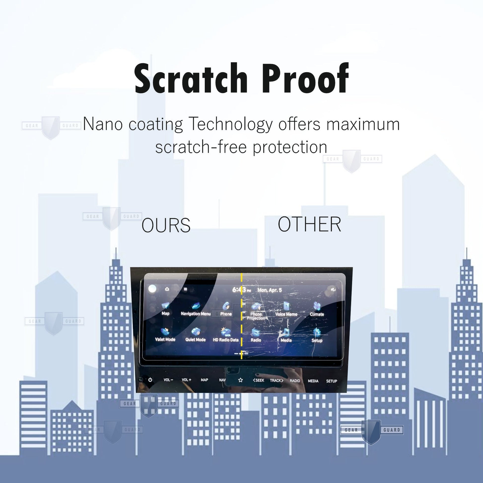 Hyundai Tucson Infotainment System Screen Guard [2022 - 2024] - M10C_TUCSON_INFO