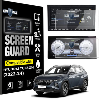 Hyundai Tucson Touch Screen Protector (Bundle) [2022 - 2024] - M10C_TUCSON_BUNDLE