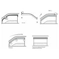 Hyundai Venue Door Visor | Rain Visor | Sun Visor [2025 - 2026] - DV_VENUE_2025_BLK