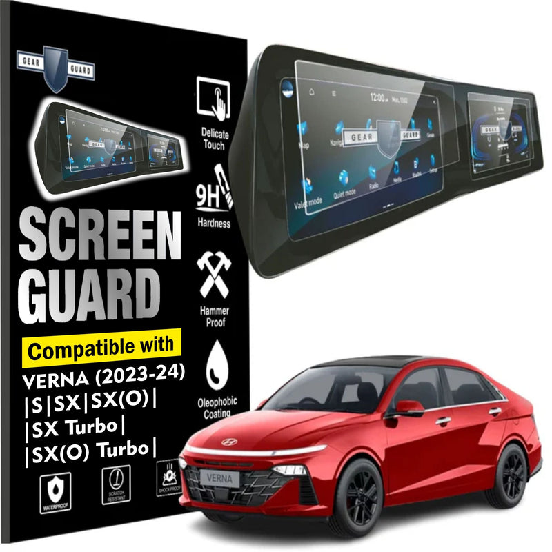 Hyundai Verna Facelift Screen Protector [2023 - 2025] - M10C_VERNA_F