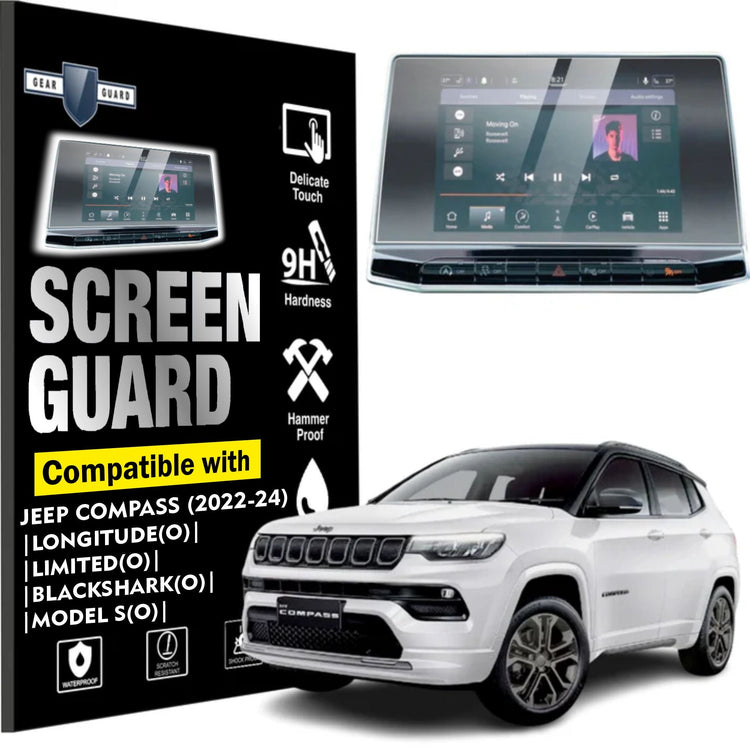 Jeep Compass Touch Screen Guard [2022 - 2025] - M10M_COMPASS