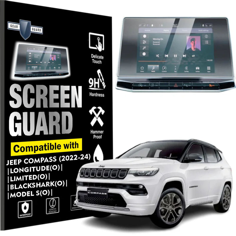 Jeep Compass Touch Screen Guard [2022 - 2025] - M10M_COMPASS