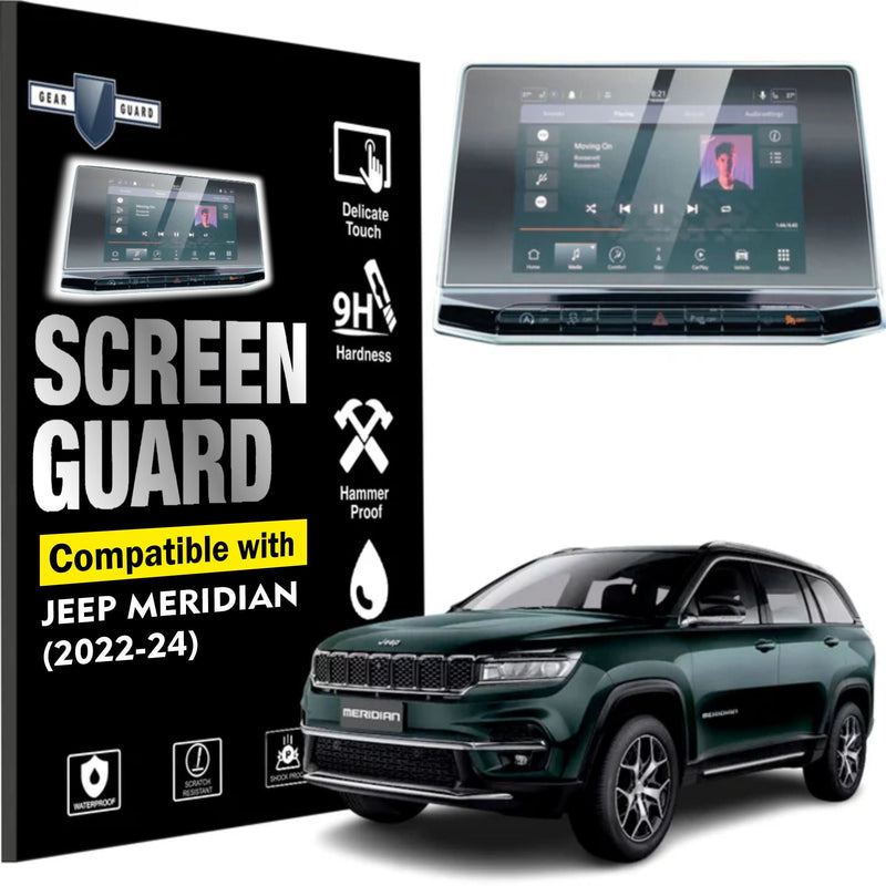 Jeep Meridian Touch Screen Guard [2022 - 2025] - SG_MERIDIAN_C